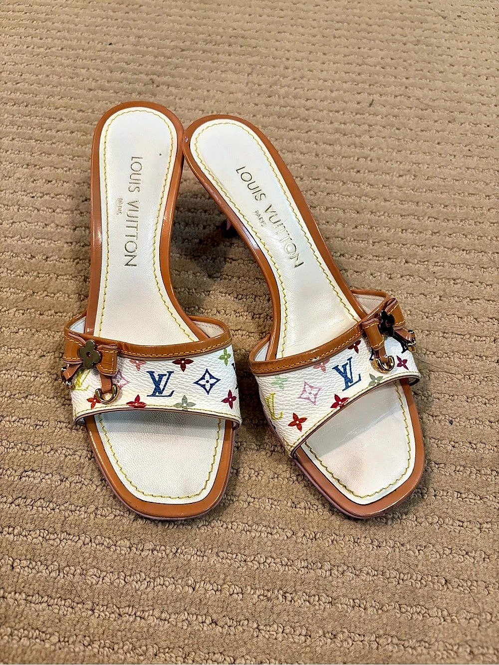 Vintage 2000s Louis Vuitton Takashi Murakami Heels / EU35.5
